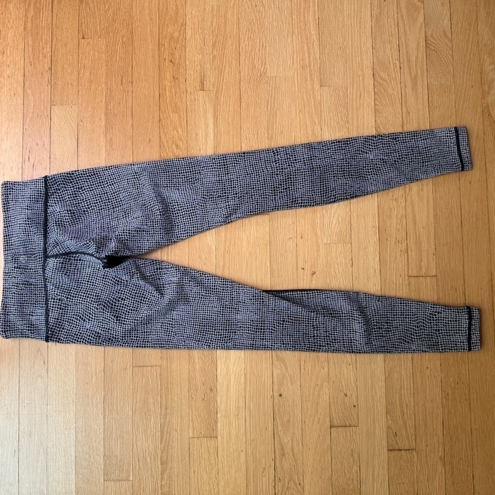 Lululemon Wunder Under Pant Iii Fall Net White Bl… - image 8